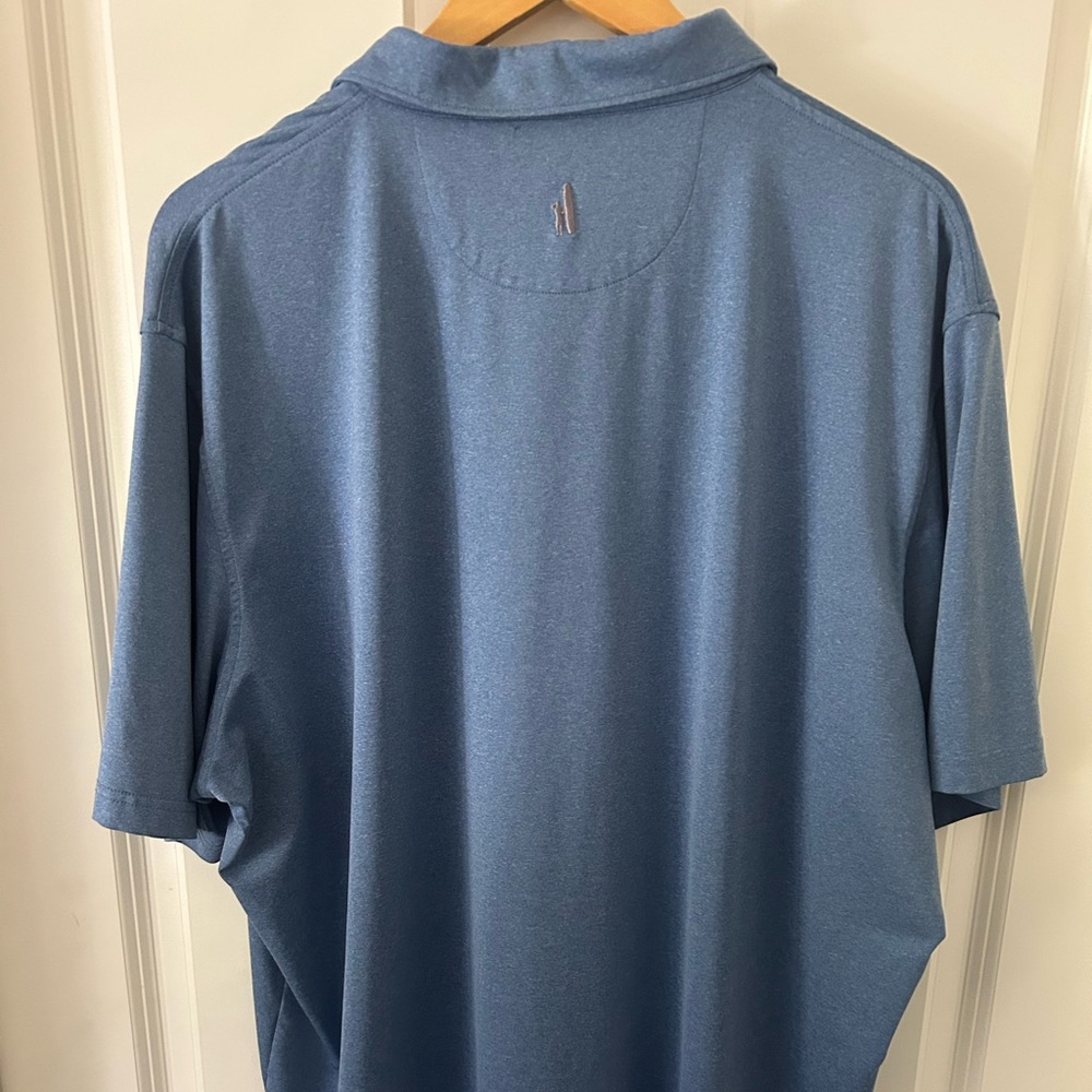 Johnnie-O Men's Performance Golf Shirt / Blue / XXL - Picture 3 of 4